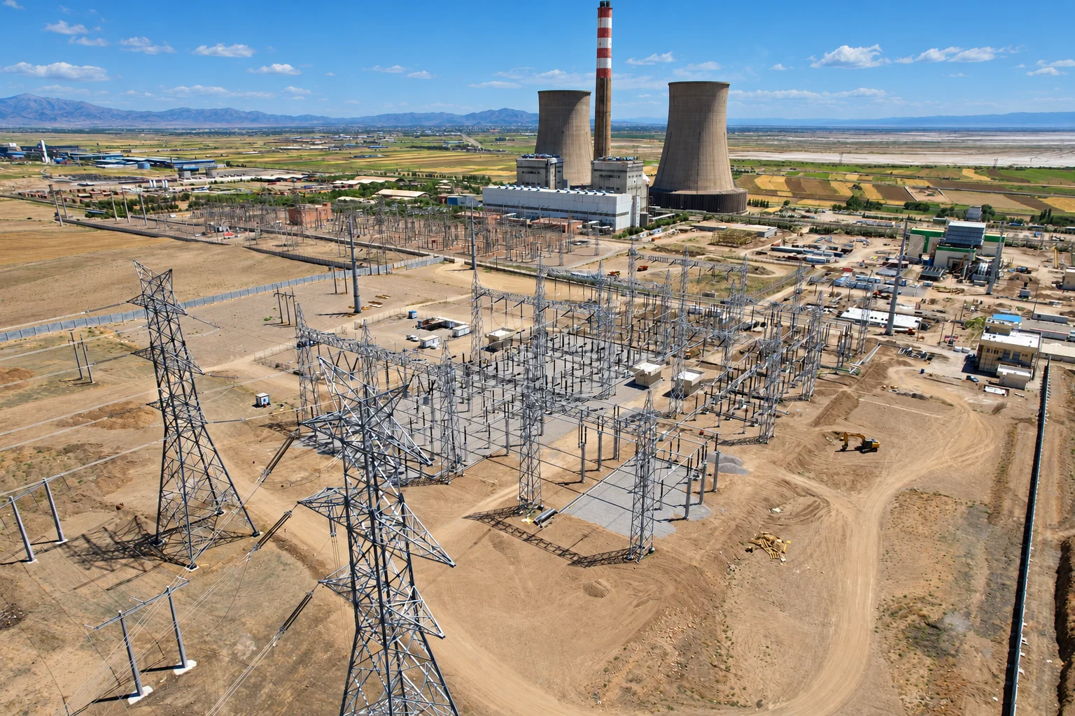 Sahand 400kV Substation & Power Plant